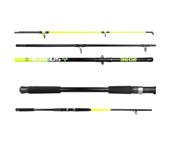 VARA PARA MOLINETE ALBATROZ ILHÉUS (3,60M) 60-120G 3602 - 2 PARTES