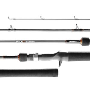 Vara para carretilha Zest Fox Carbon (1,73m) 8 -17 Lbs Interiça