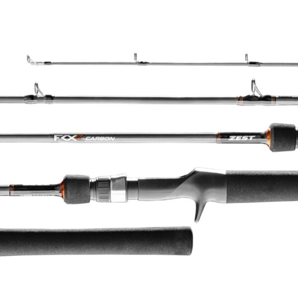 Vara para carretilha Zest Fox Carbon (1,73m) 8 -17 Lbs Interiça
